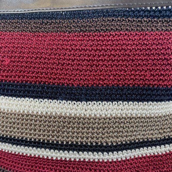 The Sak Elliott Lucca Woven Knit Hobo Shoulder Bag Multicolor - Picture 4 of 8